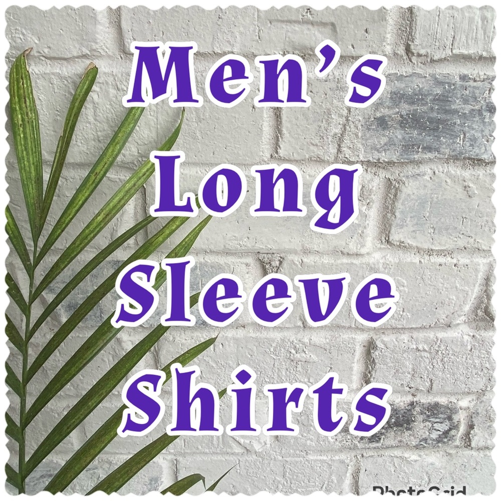 Men’s casual and dress shirts